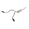 Afe Stainless Steel, With Muffler, 3 Inch Pipe Diameter, Single Exhaust With Dual Exit, Side Exit 49-44134-B